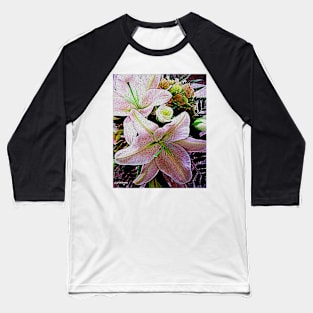 Stocksom Flowers 8 Baseball T-Shirt